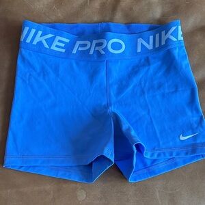 Nike Pro Bright Blue Training Shorts